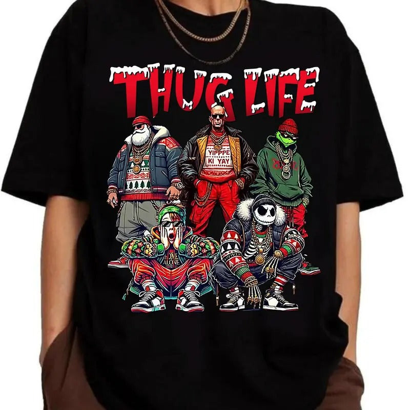 Thug Life Comedy Movies Friends Winter T-Shirts