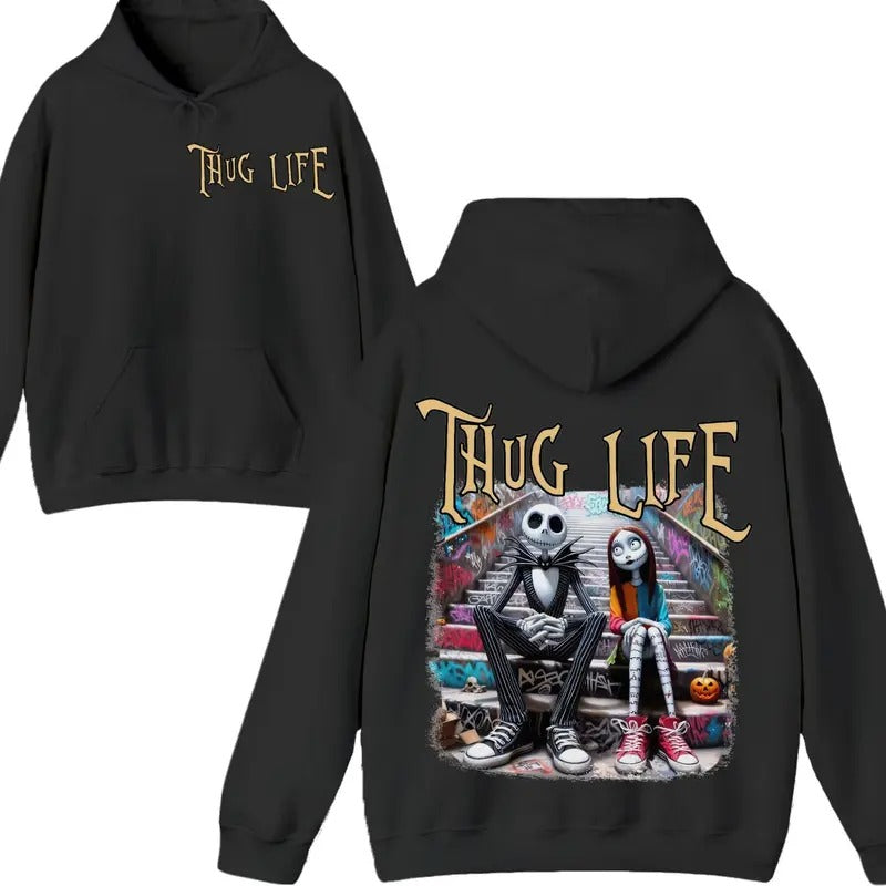 Thug Life Halloween Nightmare Horror Spooky Season T-Shirts