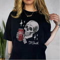 Till Death Dr. Pepper Shirt Skeleton Halloween Cute Dr Pepper Shirt Skeleton Drinking Dr. Pepper Short Sleeve Shirt T-Shirts