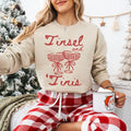 Tinsel Tinis Cocktail Martini Drink Cocktail Club Cotton T-Shirts
