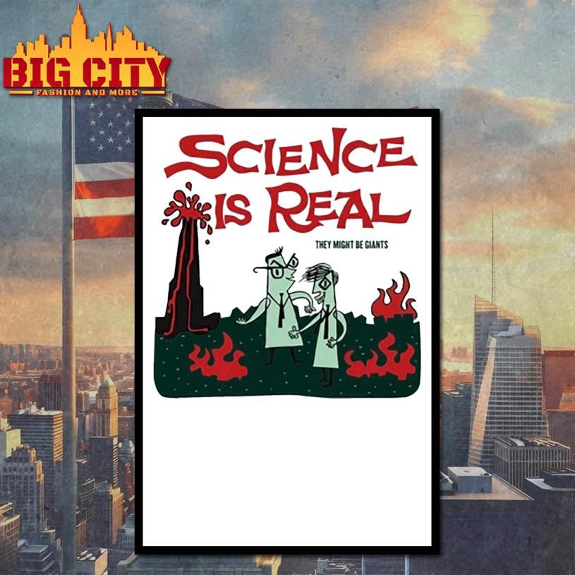 Tmbg They Might Be Giants Science Is Real Shirt