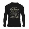 Ride Not Ride Motorcycle Riding Long Sleeve Casual Classic T-Shirts