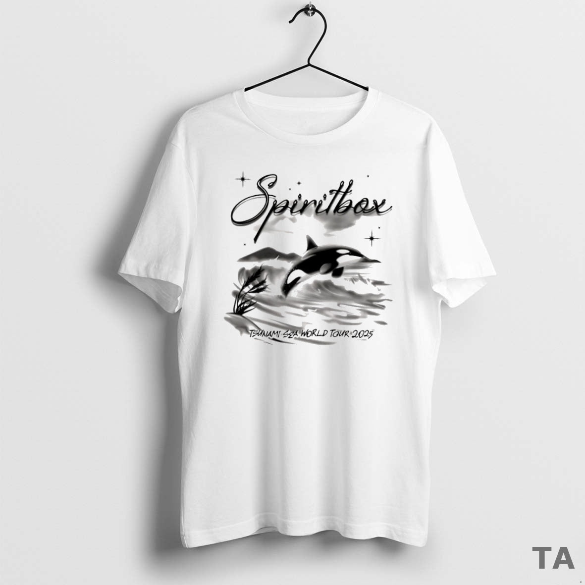Top Airbrush Orca Sea World Tour 2025 Circle T-Shirts