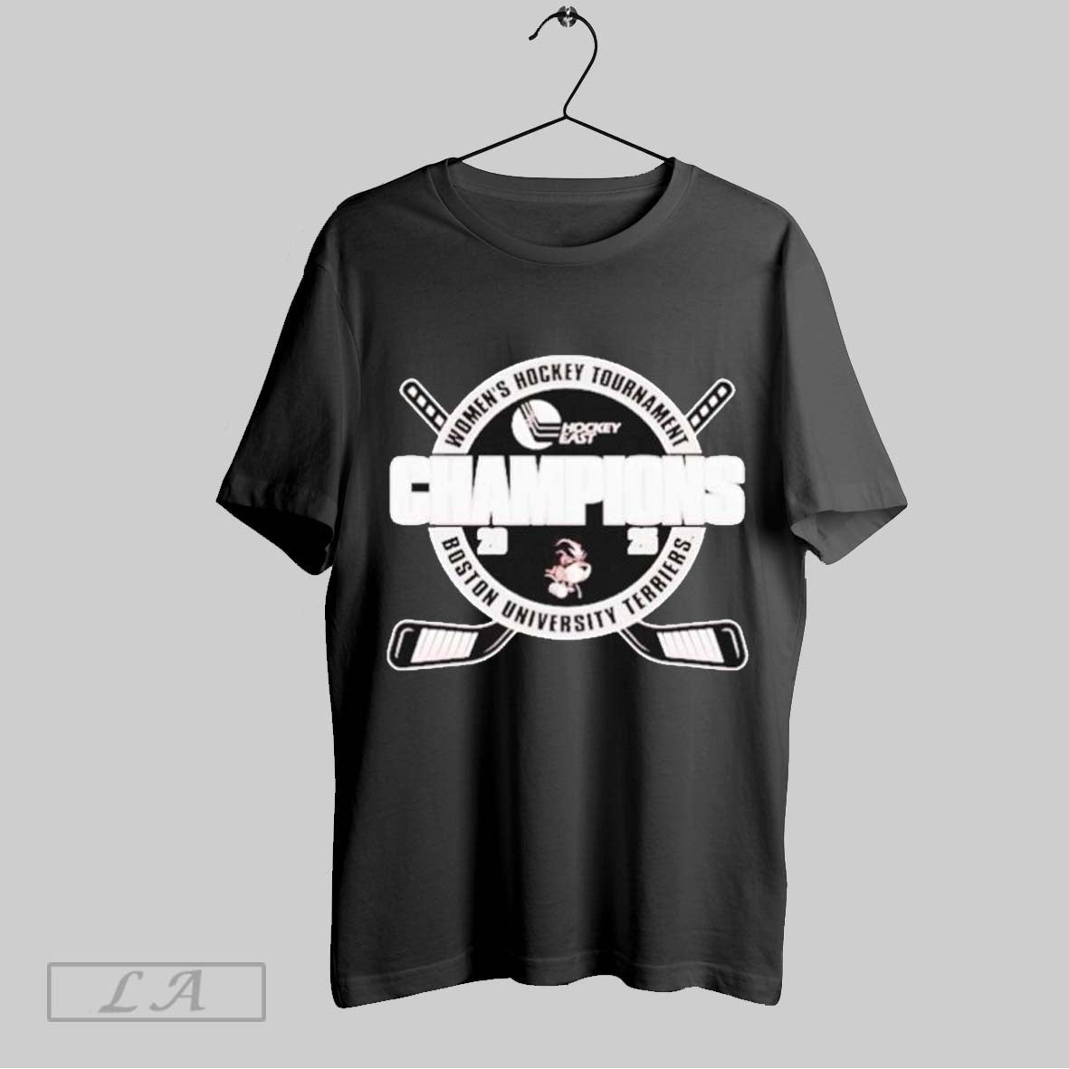 Top Boston University Terriers Hockey East Womens Hockey Tournament Champions 2025 T Shirt
