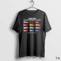 Top College Football Playoff 2025 2026 12 Team Pennant T-Shirts
