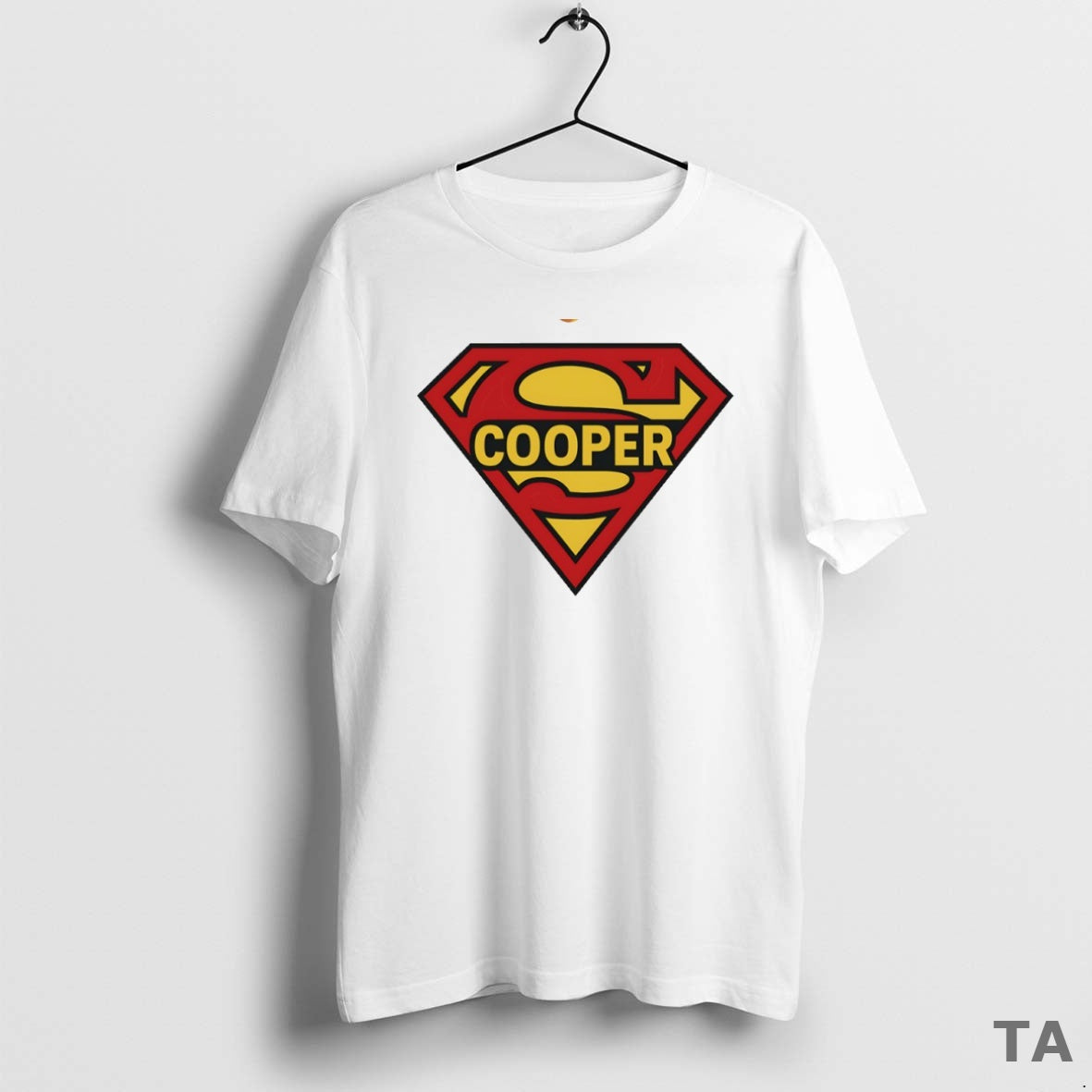 Top Cooper X Superman Logo Circle T-Shirts