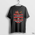 Top Dear Santa Please Slip New Back Pair Knees Under Tree T-Shirts
