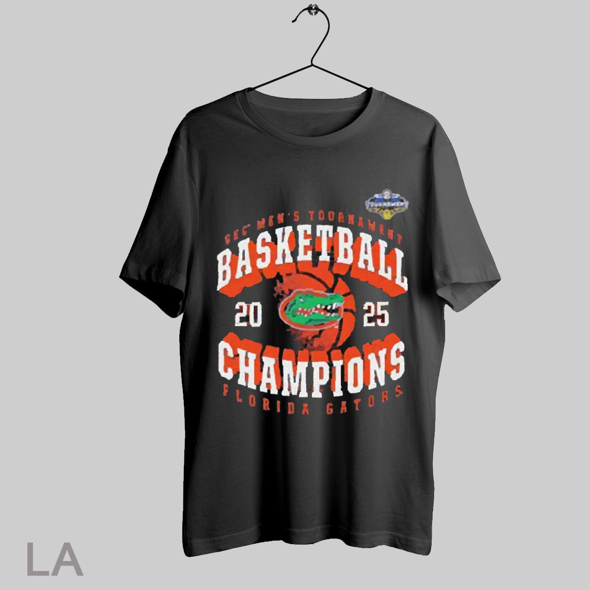 Top Florida Gators 2025 Sec Mens Basketball Conference Tournament Champions T Shirt