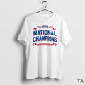 Top Grand View Vikings 2025 26 Naia National Champions Raise Red Banner T-Shirts