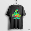 Top Grinch Max Dog New York Jets Football Merry T-Shirts