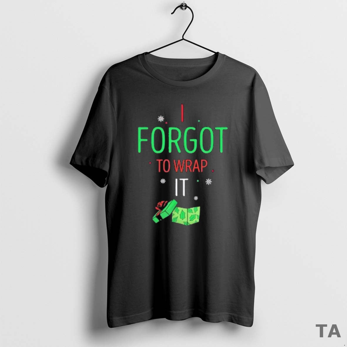 Top I Forgot Wrap Moment Box T-Shirts