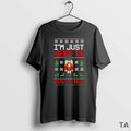 Top Im Just Here Bust Nut Ugly Nutcracker T-Shirts