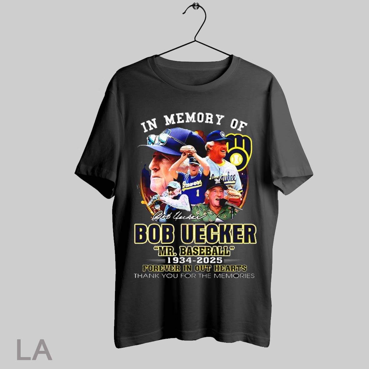 Top In Memory Of Bob Uecker Mr Baseball 1934 2025 Forever In Out Hearts