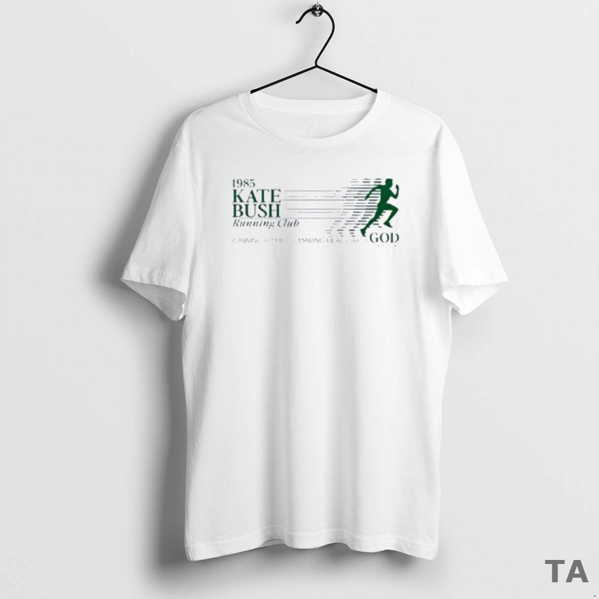 Top Kate Bush Running Club Running Up Hills Making Deals God T-Shirts
