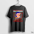 Top Los Temerarios Dog Merry Feliz Navidad T-Shirts