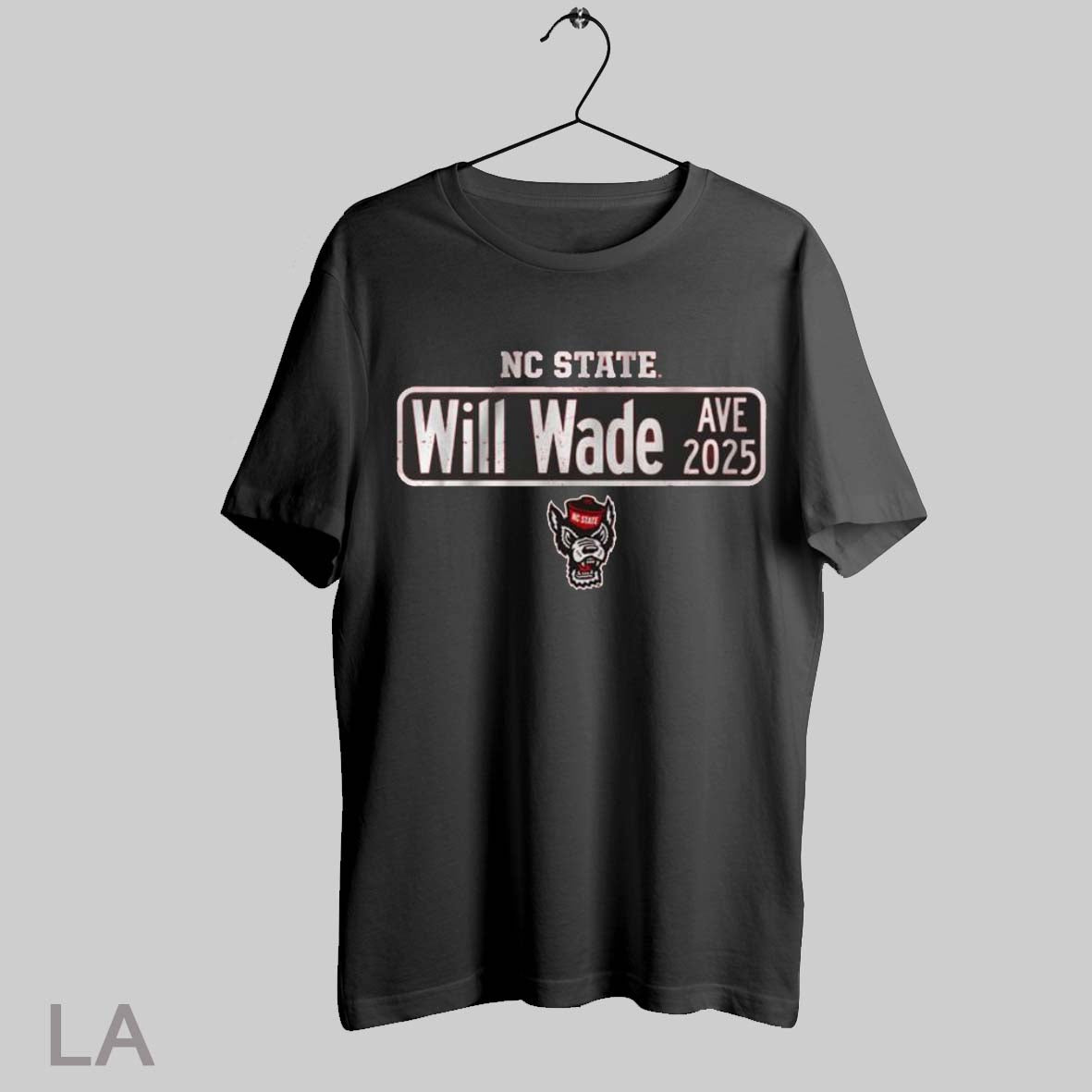 Top Nc State Basketball Will Wade Avenue Street Sign T Shirt