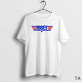 Top Texas M Aggies X Top Gun Logo Parody Circle T-Shirts