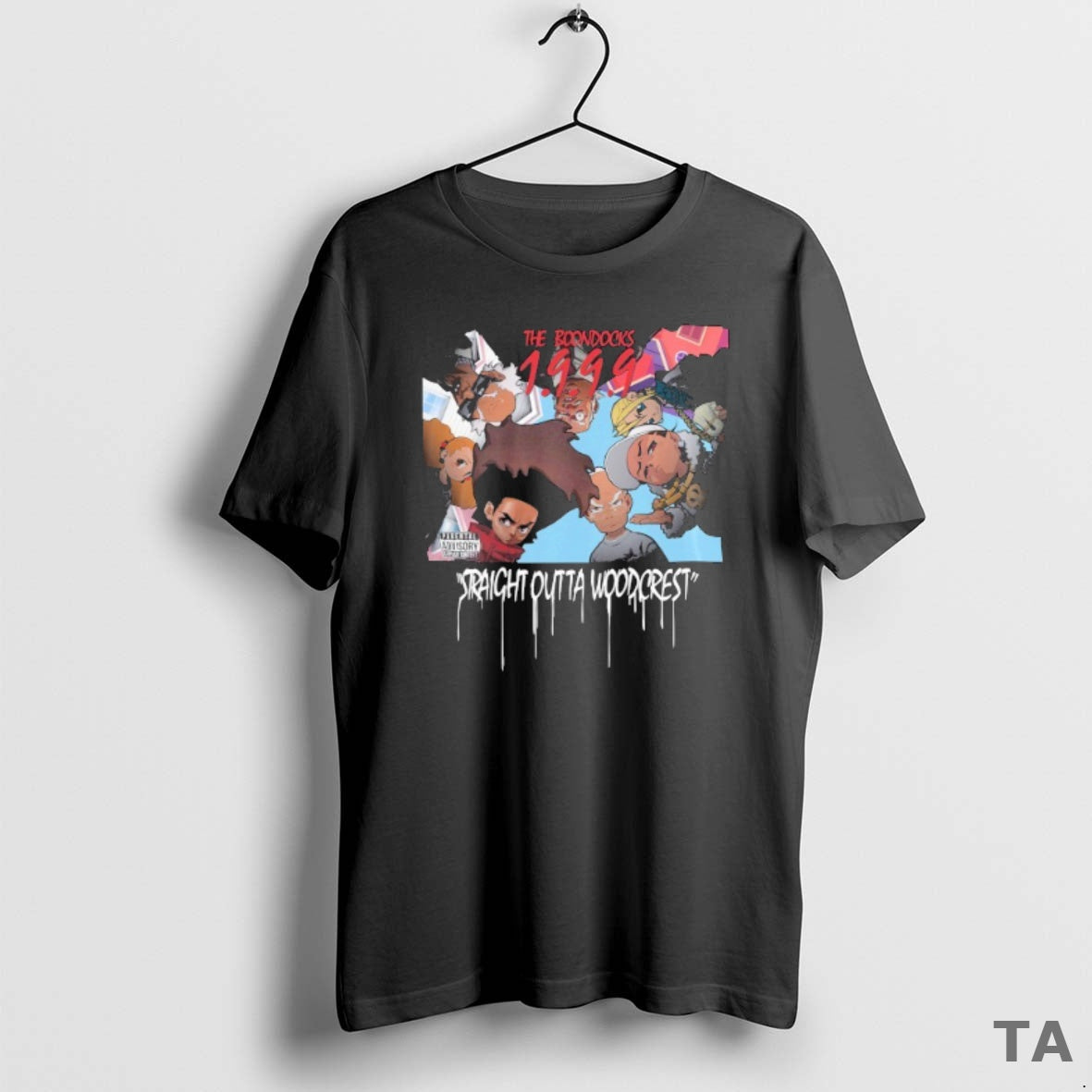 Top Boondocks Straight Outta Woodcrest 1999 T-Shirts