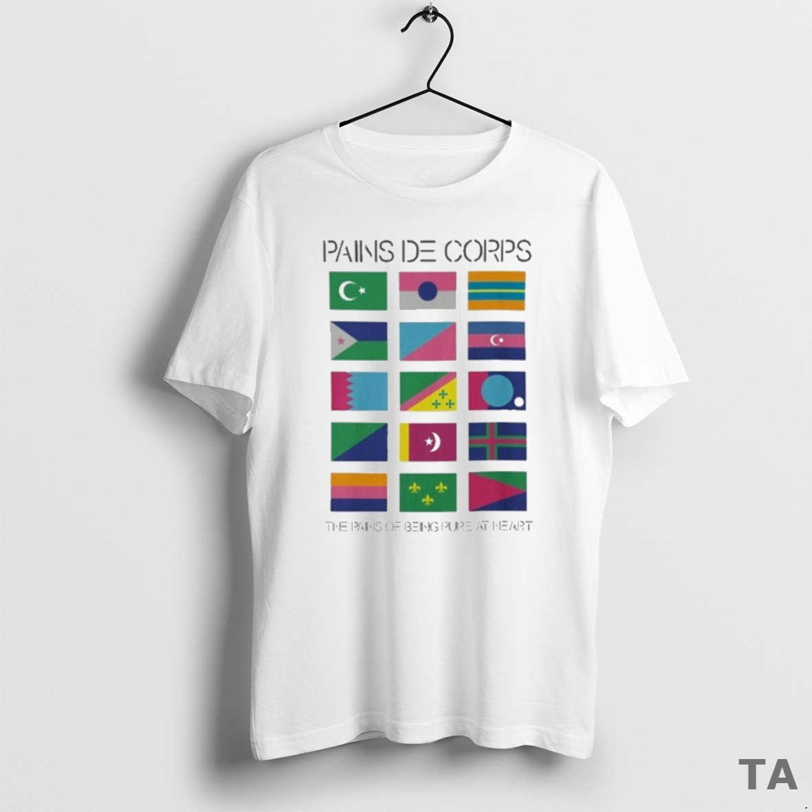 Top Pains Being Pure Heart Pains De Corps T-Shirts