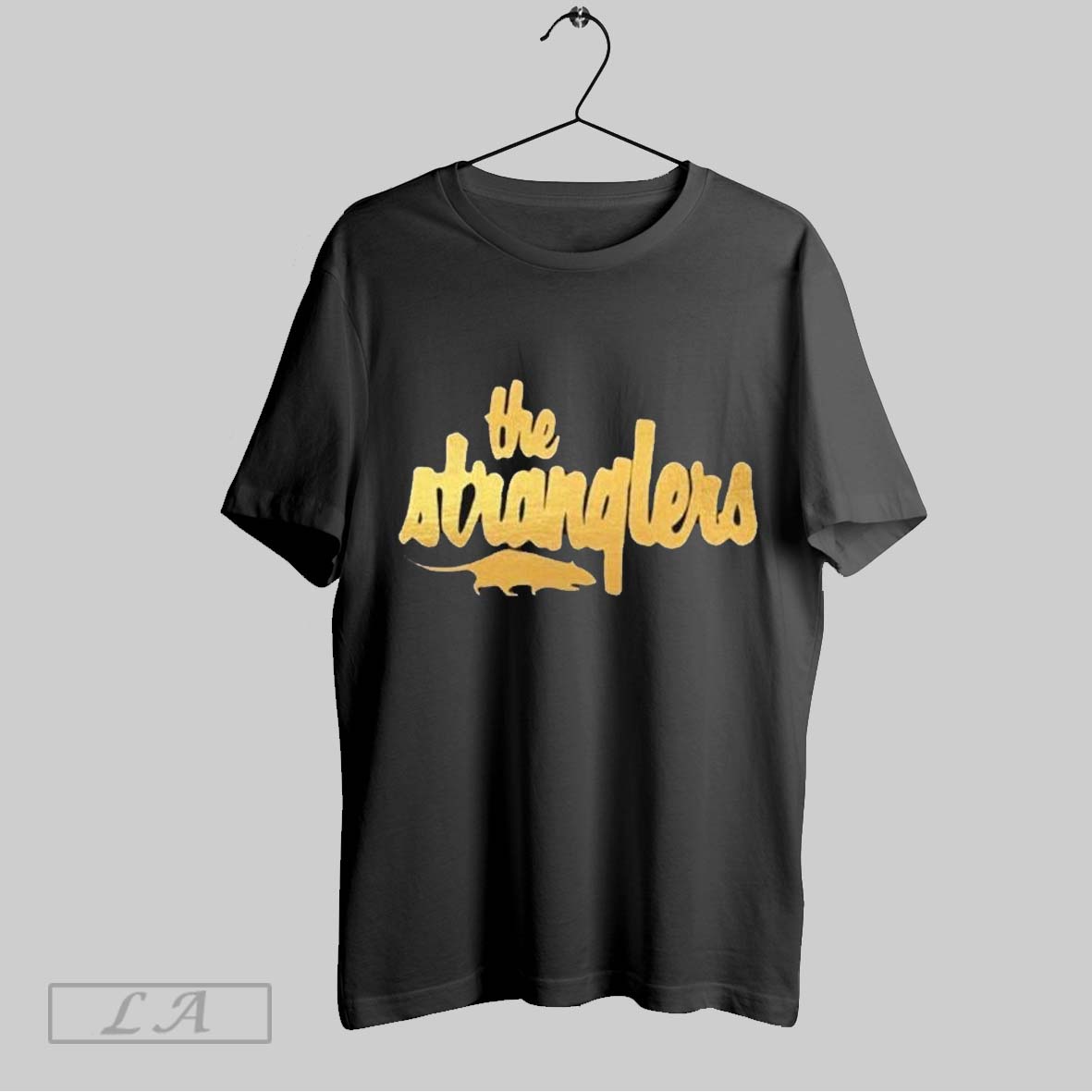 Top The Stranglers 50th Anniversary Logo T Shirt