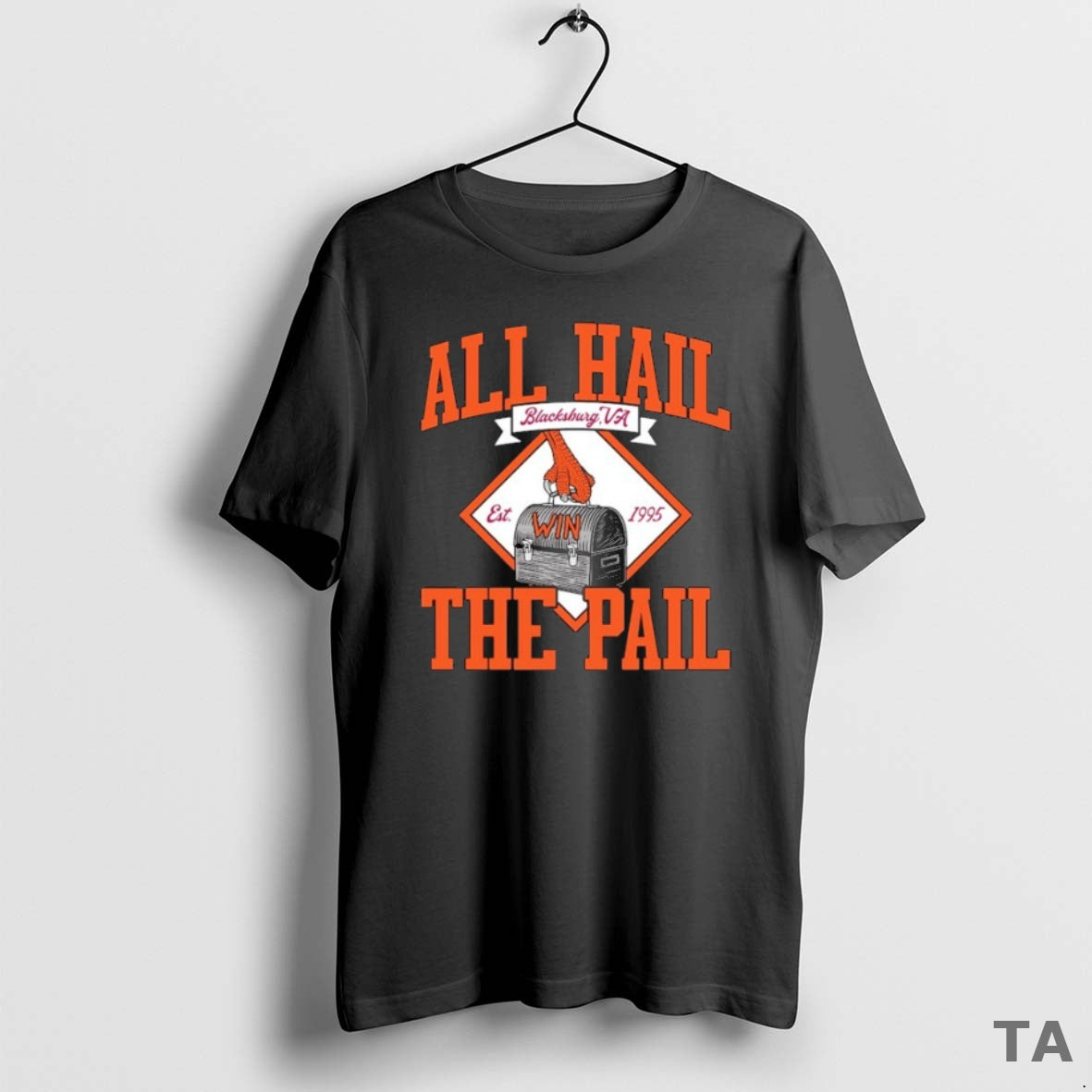 Top Virginia Tech Hokies All Hail Pail Est 1995 T-Shirts