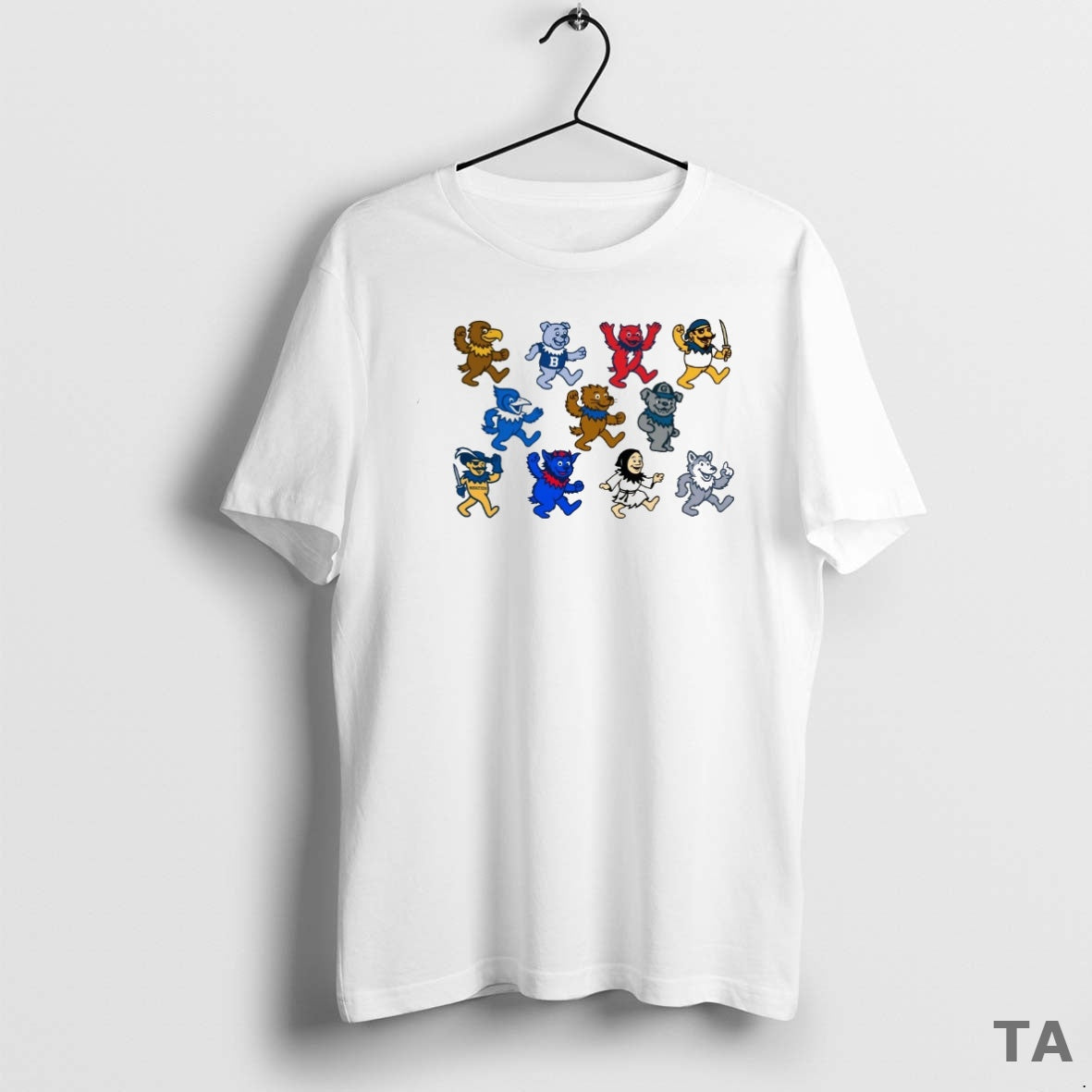 Top Big East X Grateful Dead Concert T-Shirts