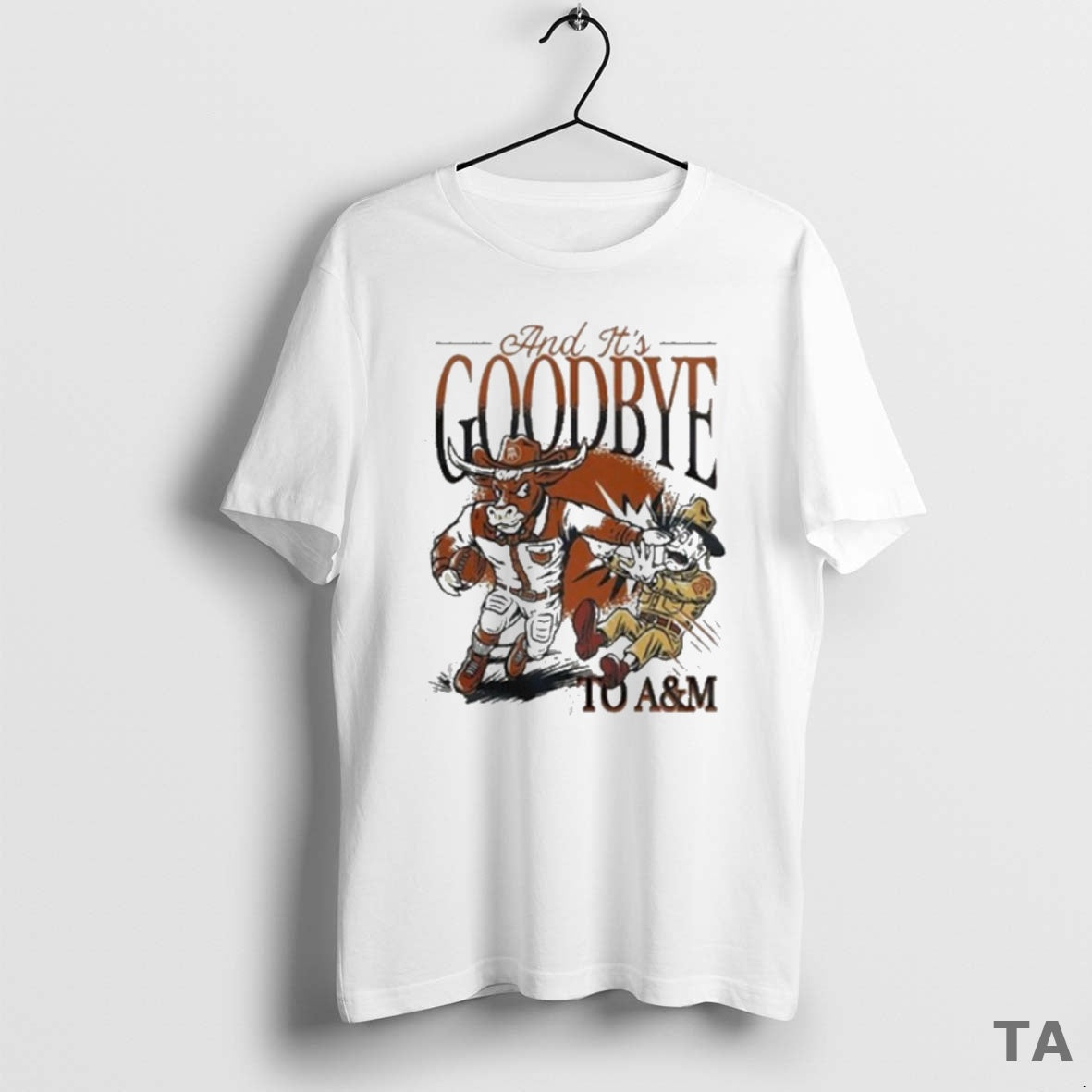 Top Texas Longhorns Vs Texas Am Aggies 2025 Lone Star Showdown Score T-Shirts