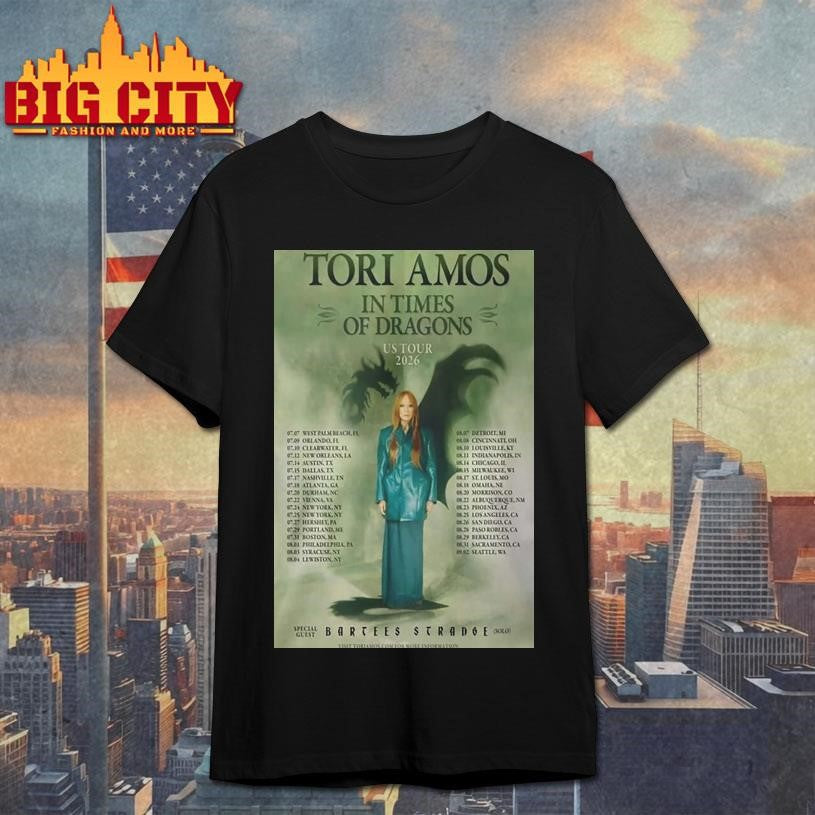 Tori Amos Aug 25 2026 Greek Theatre Los Angeles CA Poster Shirt