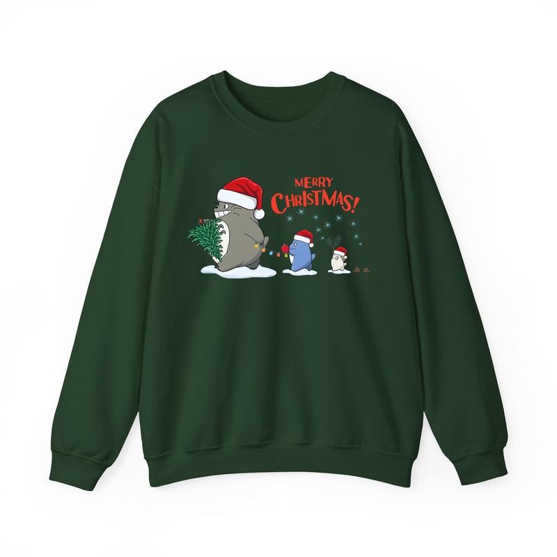 Totoro Studio Ghibli Shirt Spirited Away Miyazaki Hayao Studio Ghibli Fans Anime style{N002}2 T-Shirts