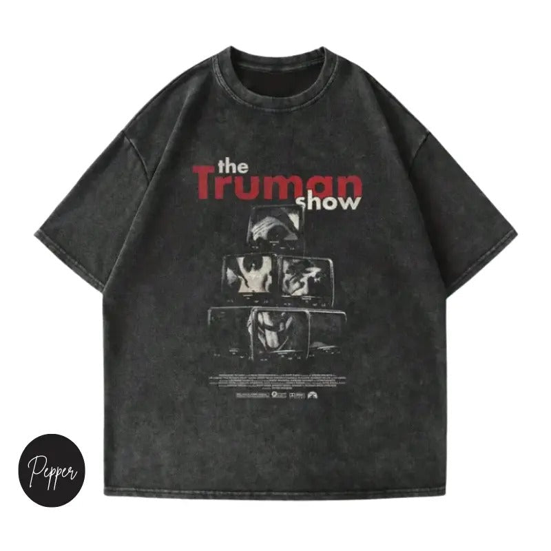 Trapped Reality TV Vintage Crew Neck Size S 3XL Menswear Top Womenswear Top Underwear Streetwear A6 T-Shirts