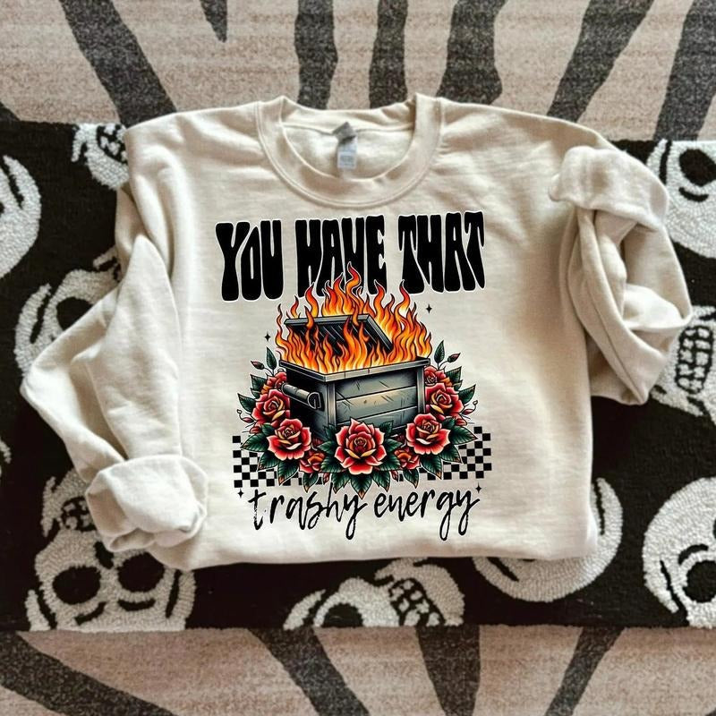 Trash Energy DTF Transfers THIS IS NOT SHIRT T-Shirts
