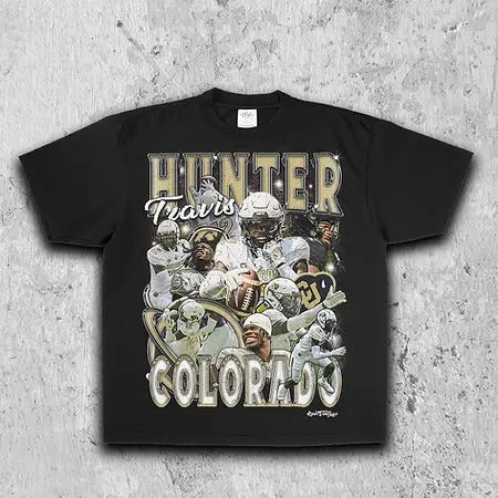 Travis Hunter Soft Comfortable Shirt Menswear T-Shirts