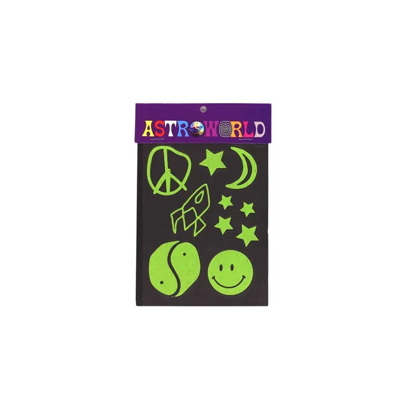 Travis Scott Astroworld Stargazing Sticker Pack Multi (83665 1180) One Size T-Shirts