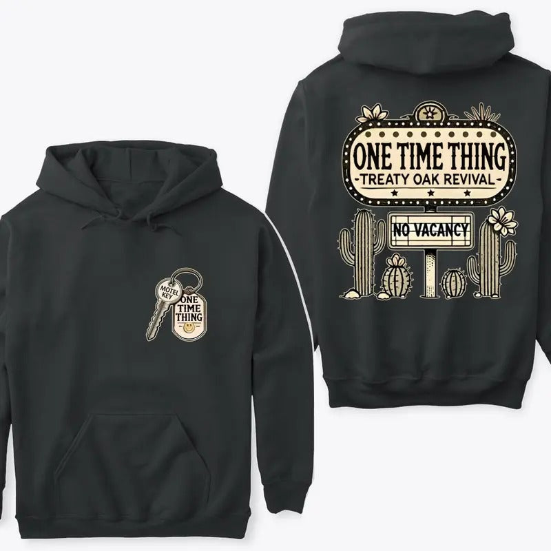 Treaty Oak Revival One Time Thing No Vacancy 2 Sided Print Music Fans T-Shirts