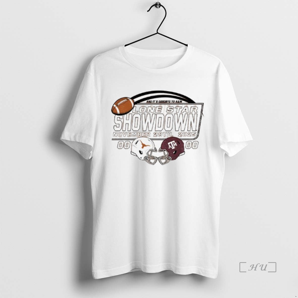 Trending 7ndpnlbh Texas Longhorns Vs Texas Am Aggies 2025 Score T-Shirts