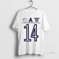 Trending Aubrey Basketball Number 14 Ball Basket Icon T-Shirts