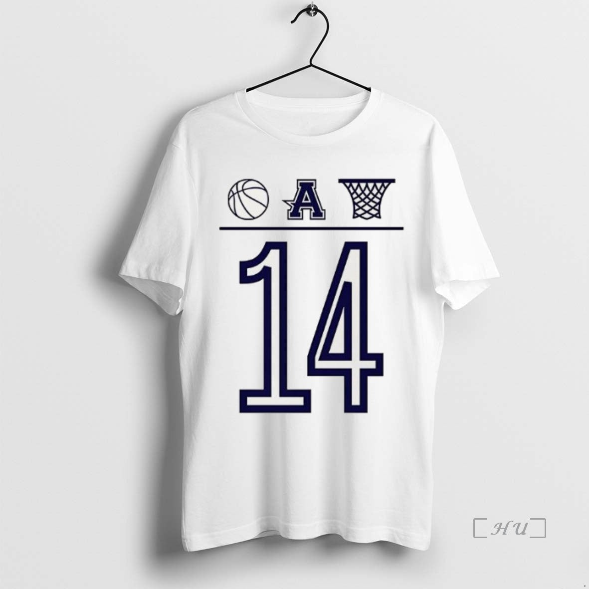 Trending Aubrey Basketball Number 14 Ball Basket Icon T-Shirts