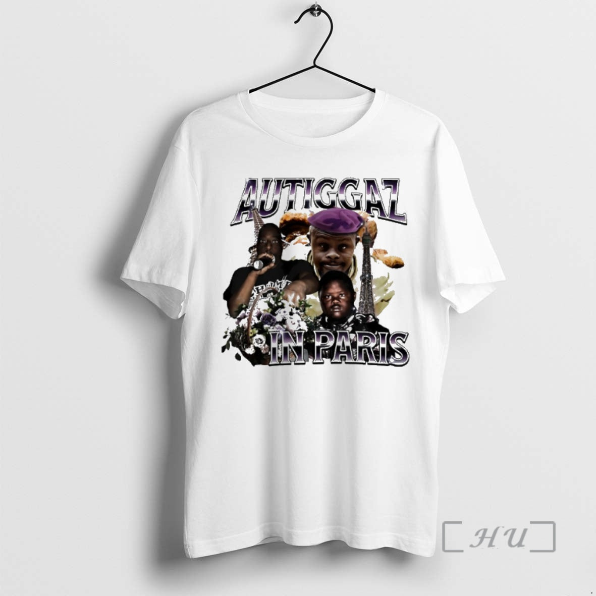 Trending Autiggaz Paris 90s Bootleg T-Shirts