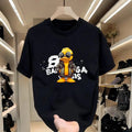 Trending Cartoon Duck! Comfort Fit Vivid Print Casual Hangouts Weekend Adventures T-Shirts