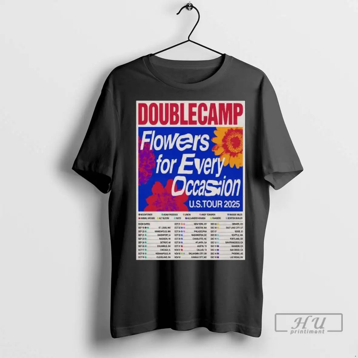Trending Doublecamp Flowers For Every Occasion Us Tour 2025 Long Sleve T Shirts
