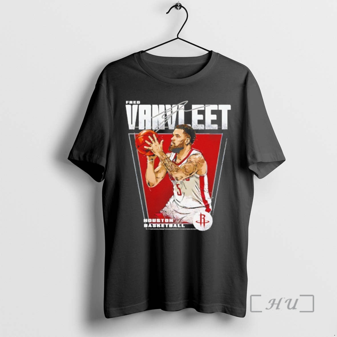 Trending Fred Vanvleet Houston Rockets Premiere Signature Vintage T-Shirts