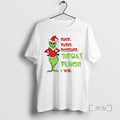 Trending Grinch Santa Rock Paper Scissors Throat Punch I Win T-Shirts