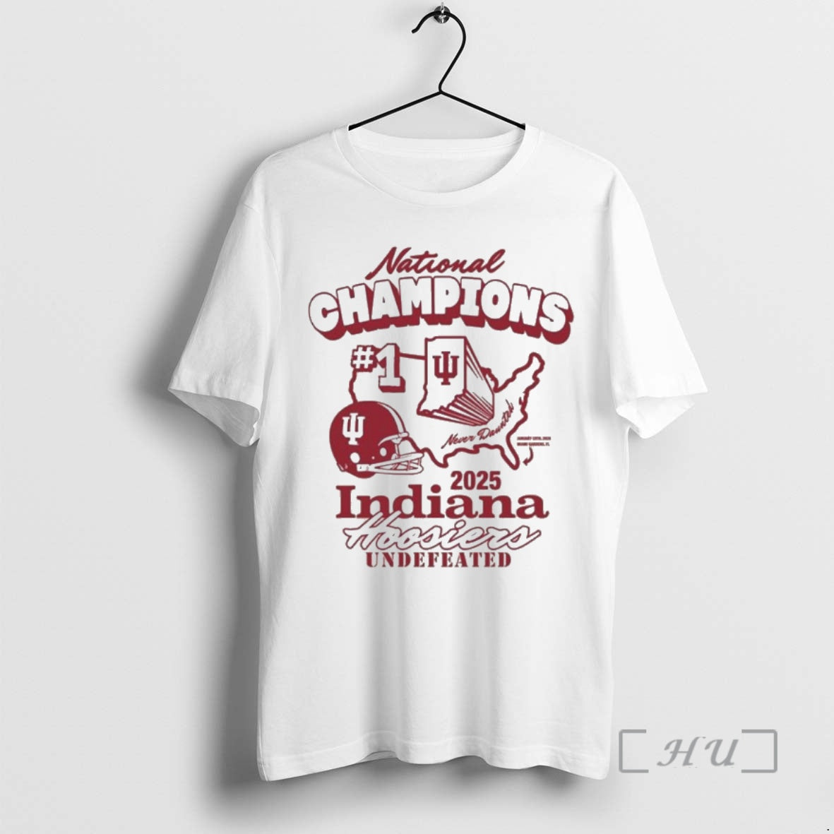 Trending Indiana 2025 National Champions Undefeated T-Shirts