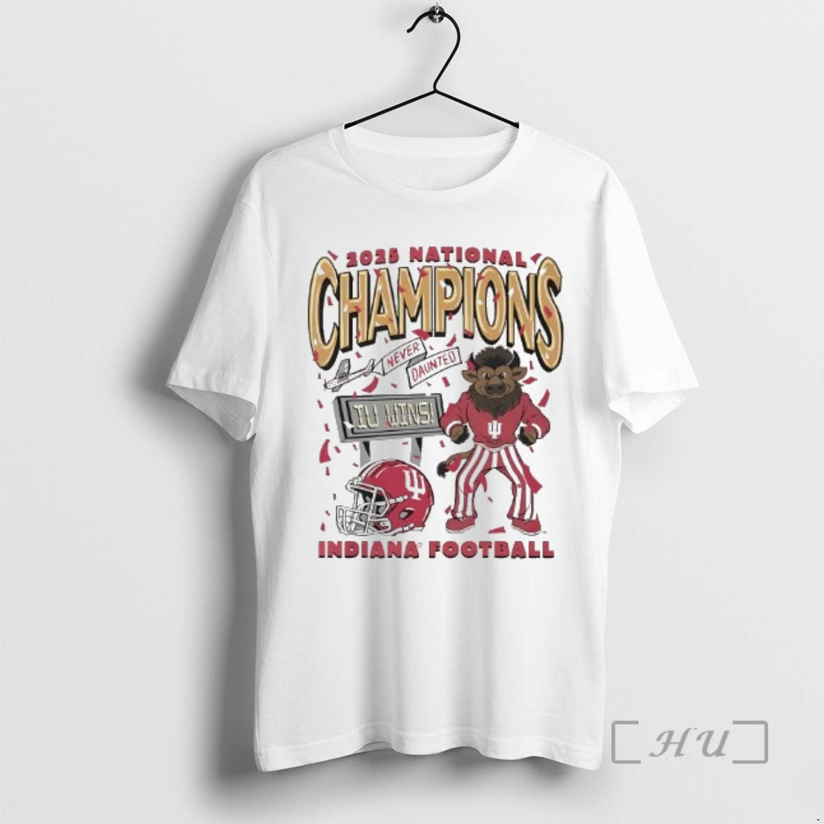 Trending Indiana Football 2025 Cfp National Champions Confetti T-Shirts