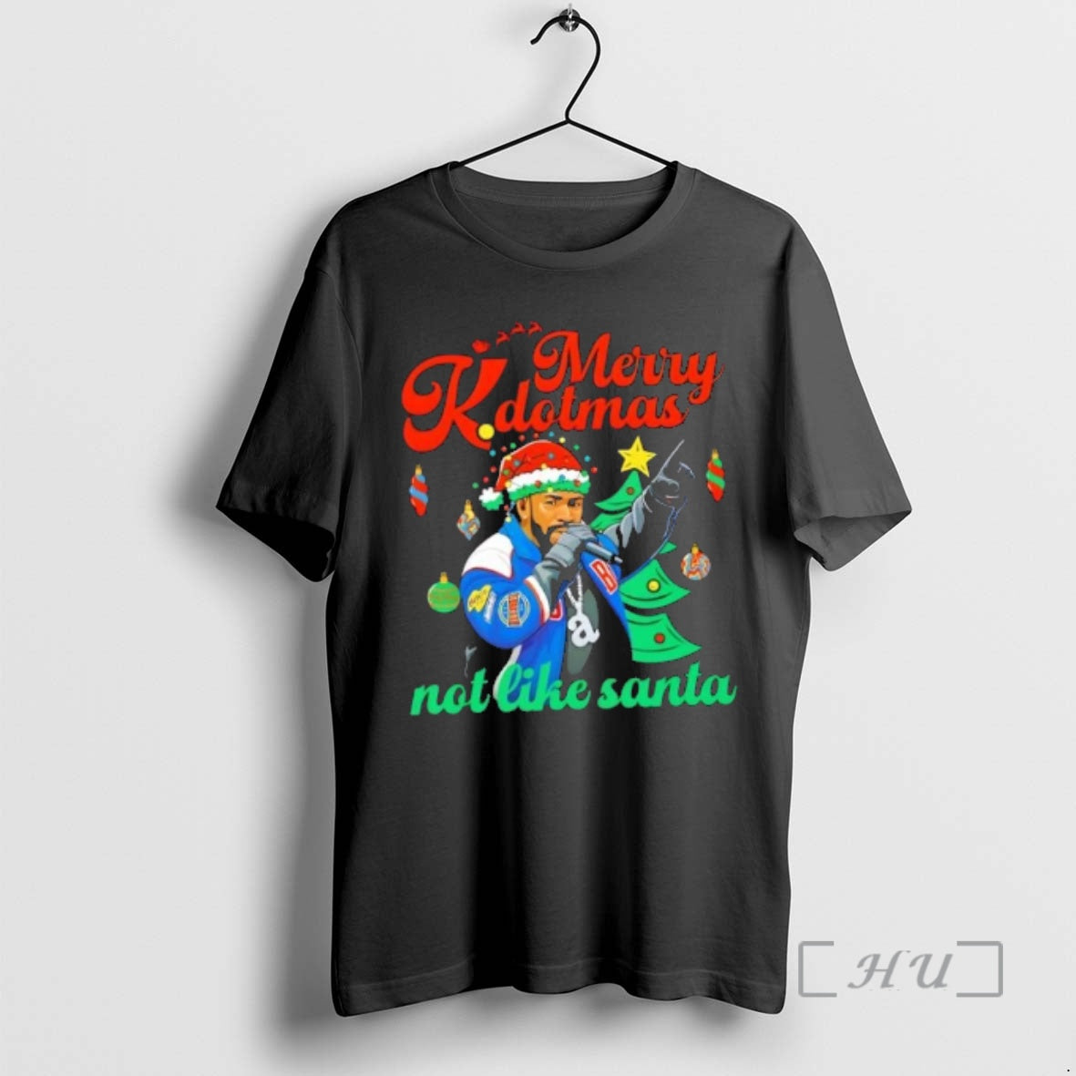 Trending Kendrick Lamar Merry Kdotmas Not Like Santa T-Shirts