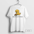 Trending Lifes Better Al Dente Dog Meme T Shirt