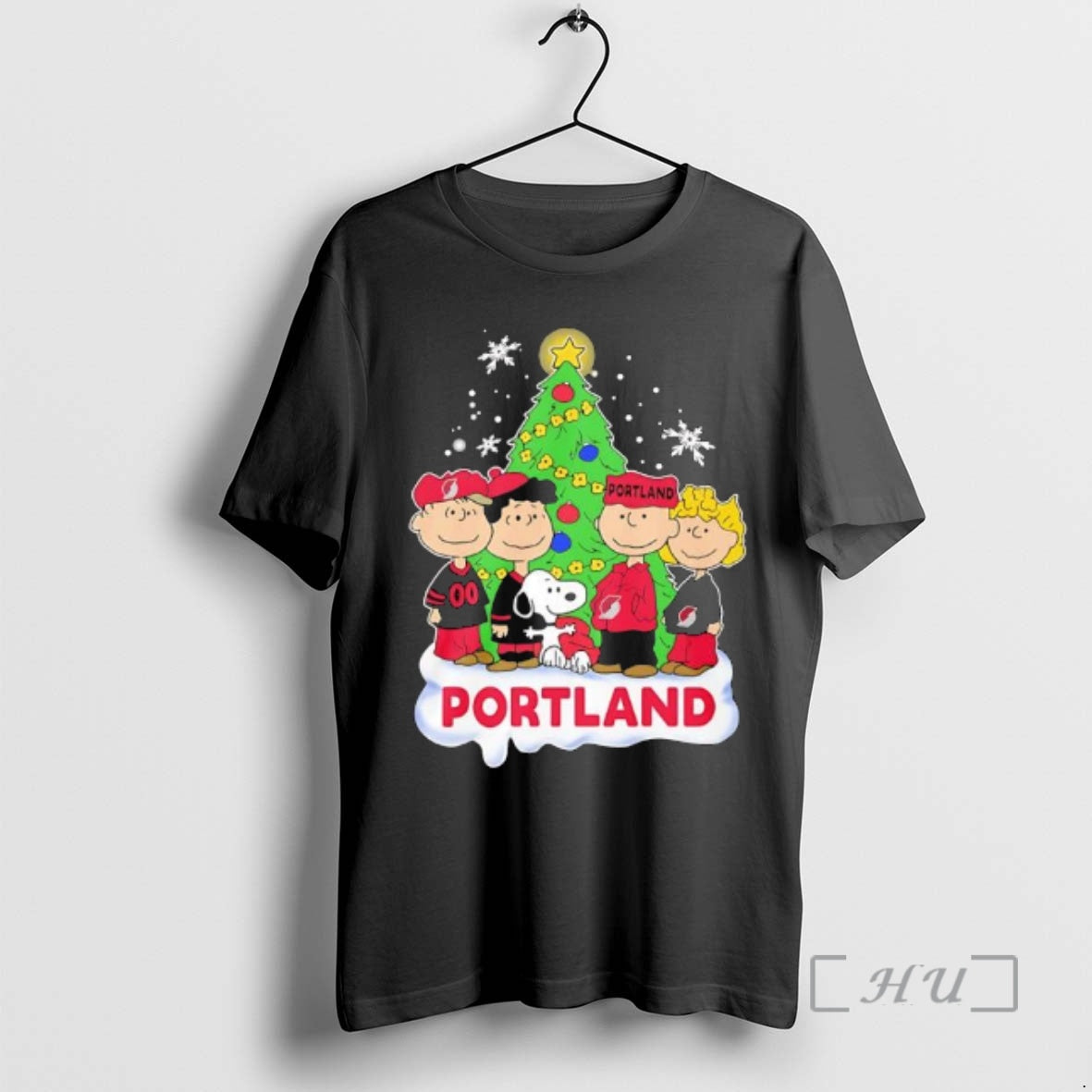 Trending Peanuts Comic Tree Portland Trail Blazers T-Shirts