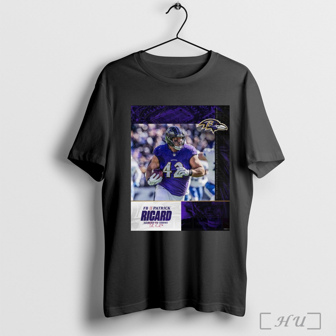Trending Poster Baltimore Ravens Have Agreed To Terms With Fb Pat Ricard On A Contract