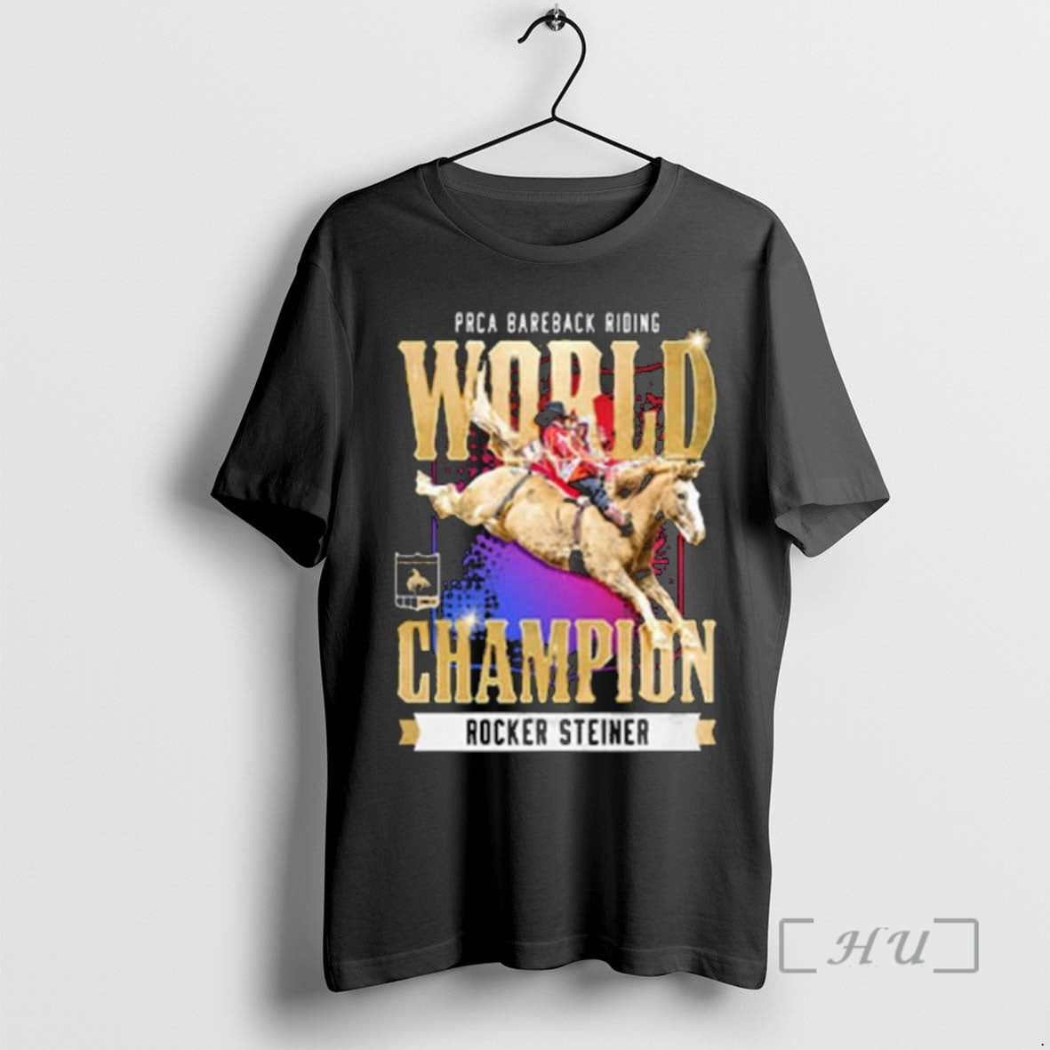 Trending Rocker Steiner Nfr 2025 Prca Bareback Riding World Champion T-Shirts