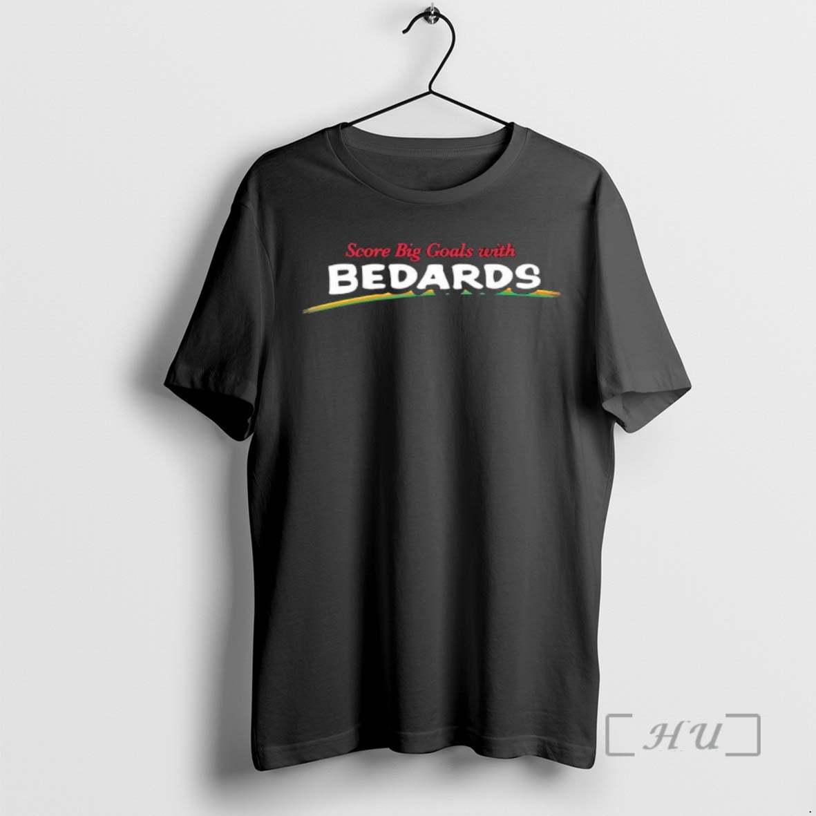 Trending Score Big Goals Bedards Black T-Shirts